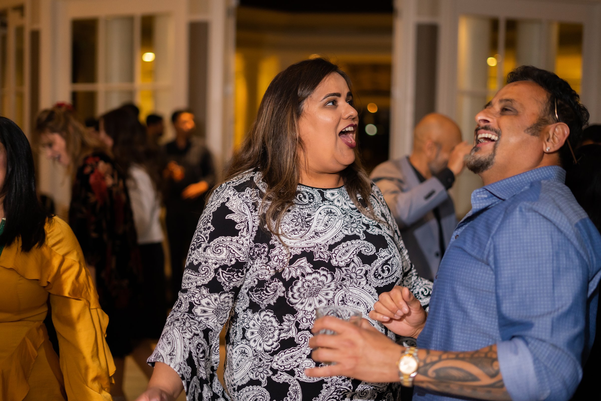 Silver creek valley country club fundraiser dance floor laughter