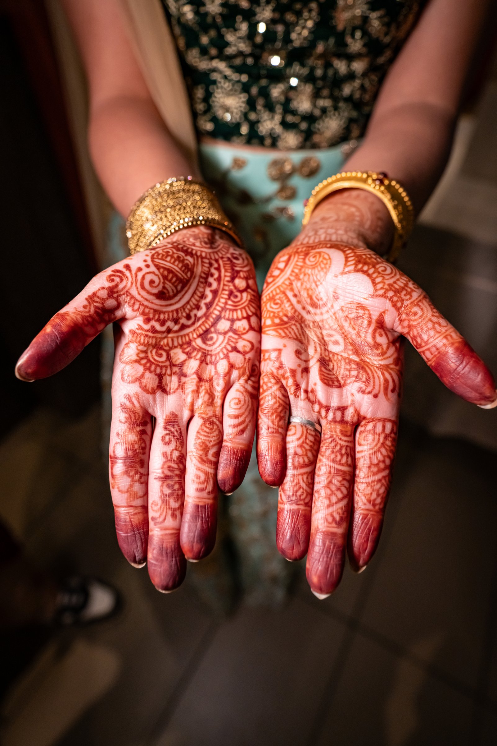 Shweta arjun reception texas bridal mehndi palms open